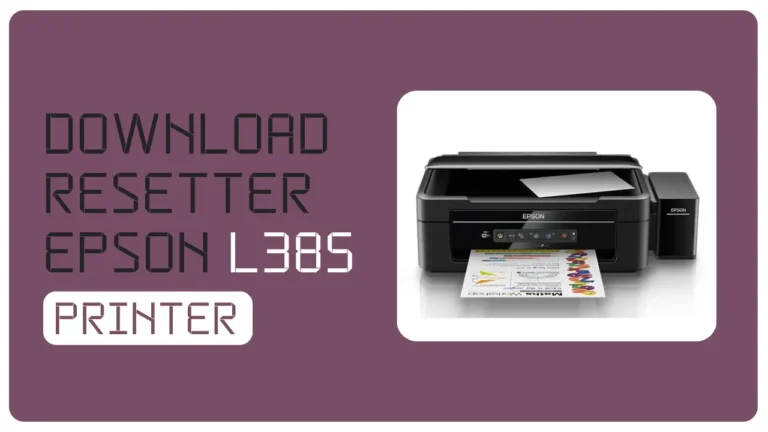 Resetter Epson L385