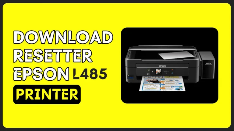 Epson L485 Resetter