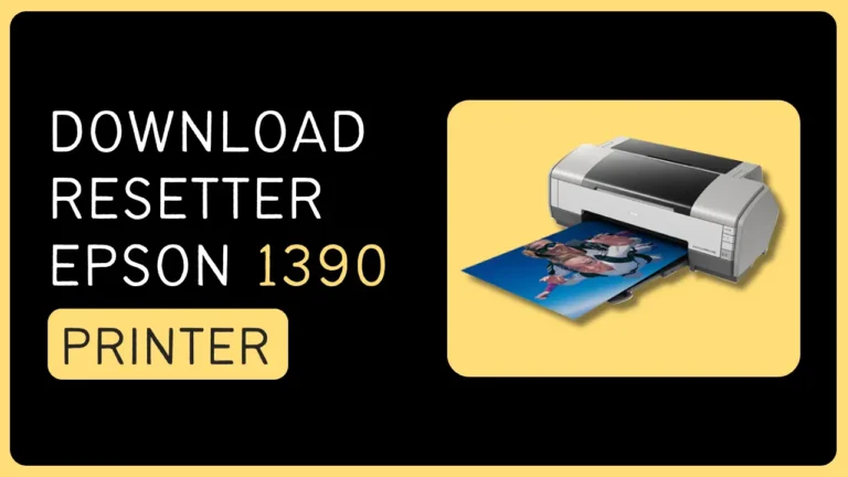 Resetter Epson 1390