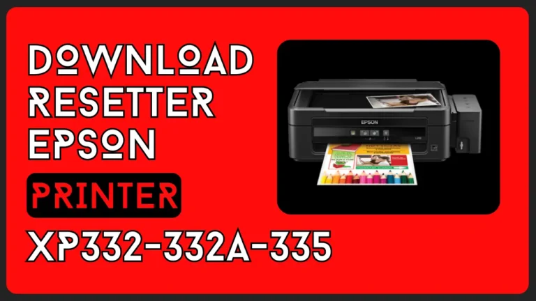 Epson XP-332-332a-335 Resetter