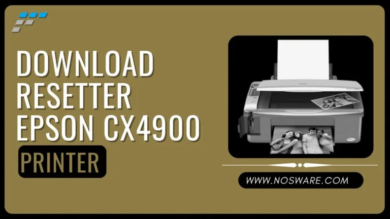 Epson CX4900 Resetter Download