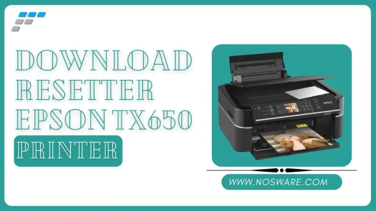 Epson TX650 Resetter