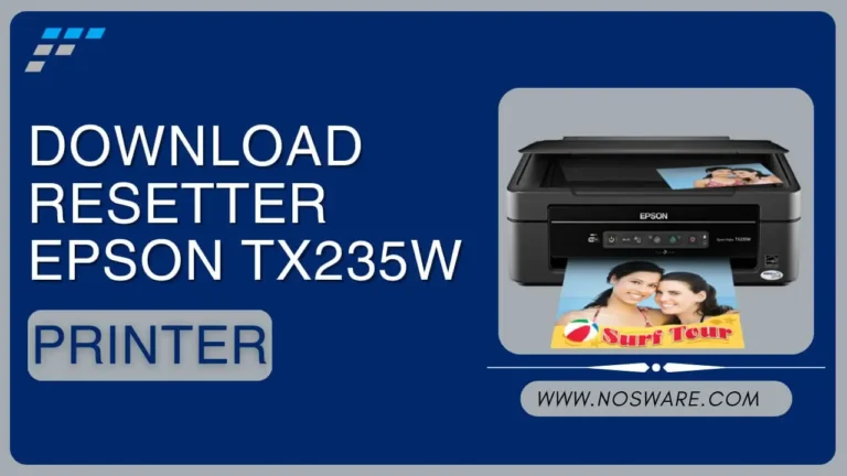 Epson TX235W Resetter