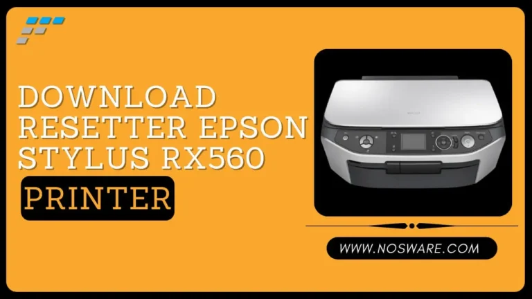 Epson Stylus Photo RX560 Resetter