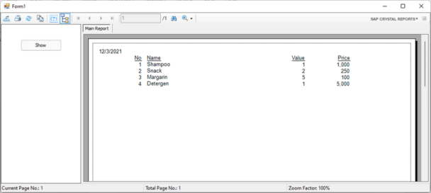 Basic Reports VB.NET & Crystal Reports Source Code [Project] – Nosware