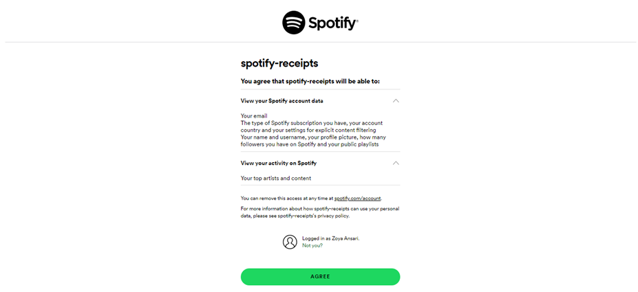Spotify Agreement