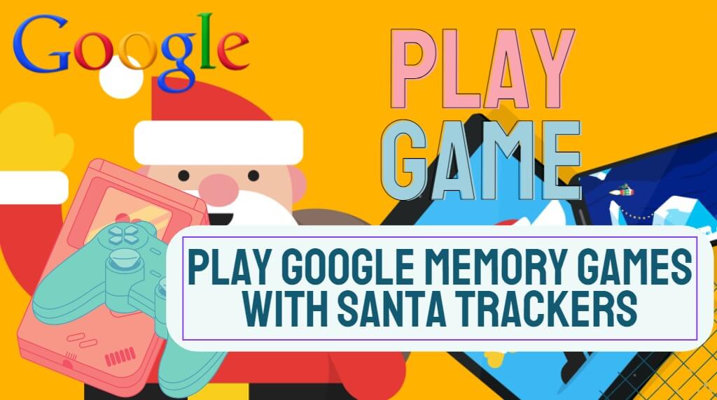 Google memory games by santa tracker google