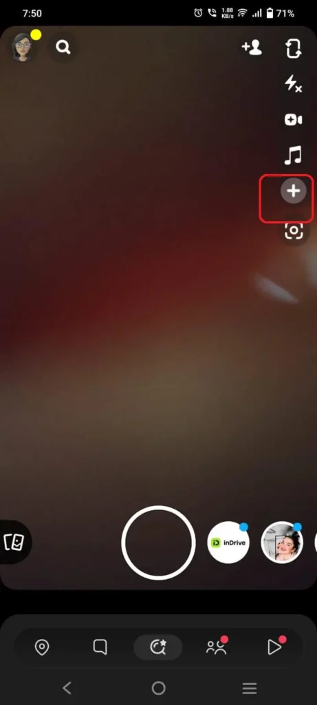 How to Record on Snapchat Without Holding the Button 35 Record on Snapchat Using a Timer 1